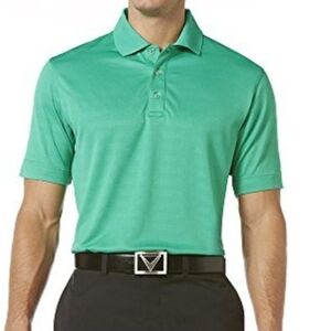 Reebok Men's Golf Teal Polo Shirt